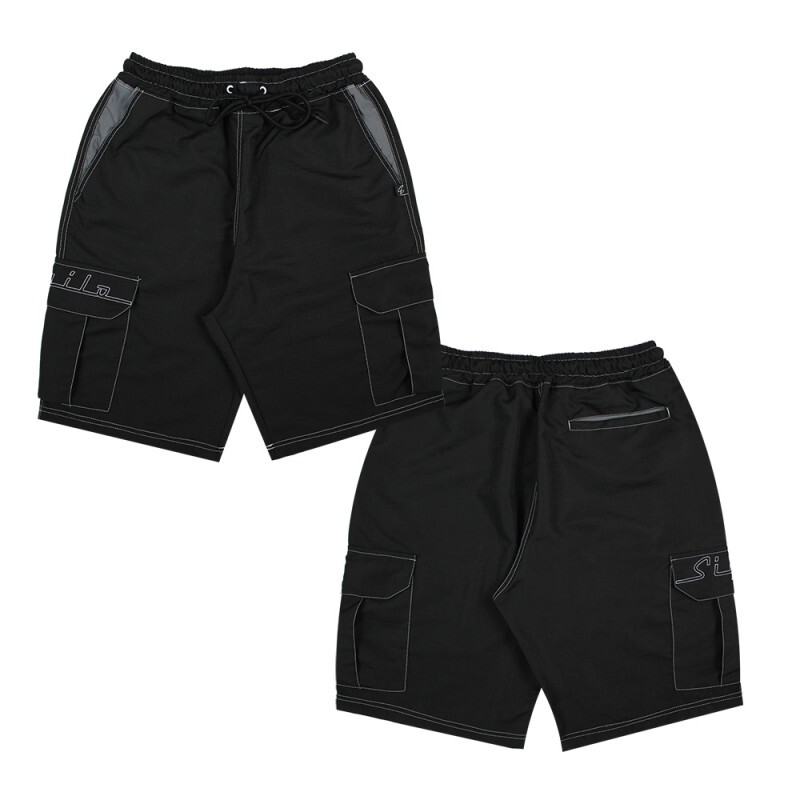 Bermuda Cargo Sigilo Maserati Ripstop Preta